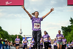 Der KoRo Frauenlauf Berlin 2023 war für die Teilnehmerinnen eine große Freude © SCC EVENTS / Tilo Wiedensohler