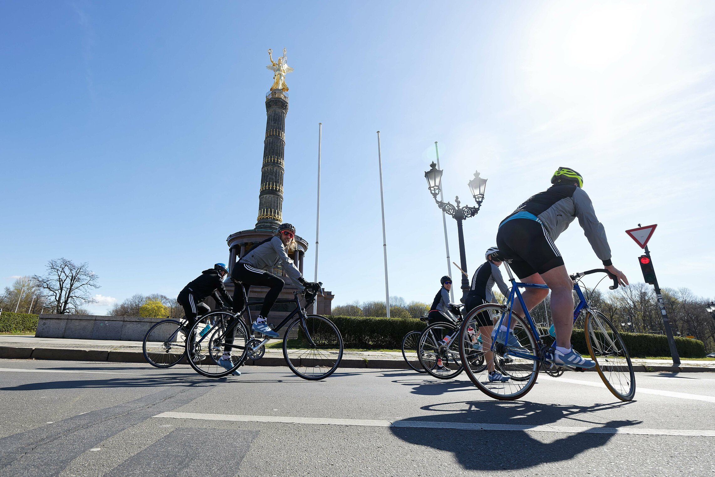 Die Strecke des VeloCity 2022 führt mitten durch Berlin.